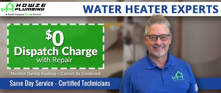 coppell Water HEater Repair & Install Howze Plumbing