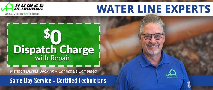 coppell Water Lines Repair & Install Howze Plumbing